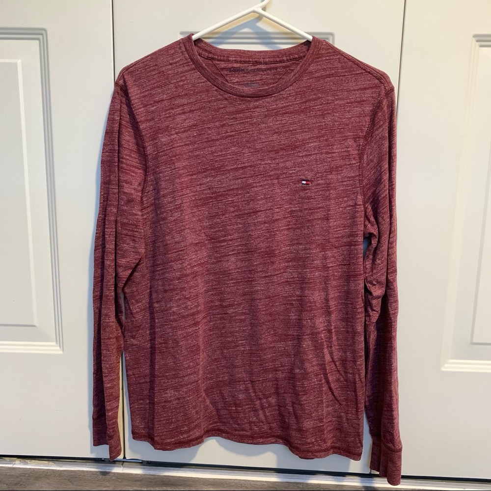 Tommy Hilfiger Men’s T-shirt Long Sleeve Marl
